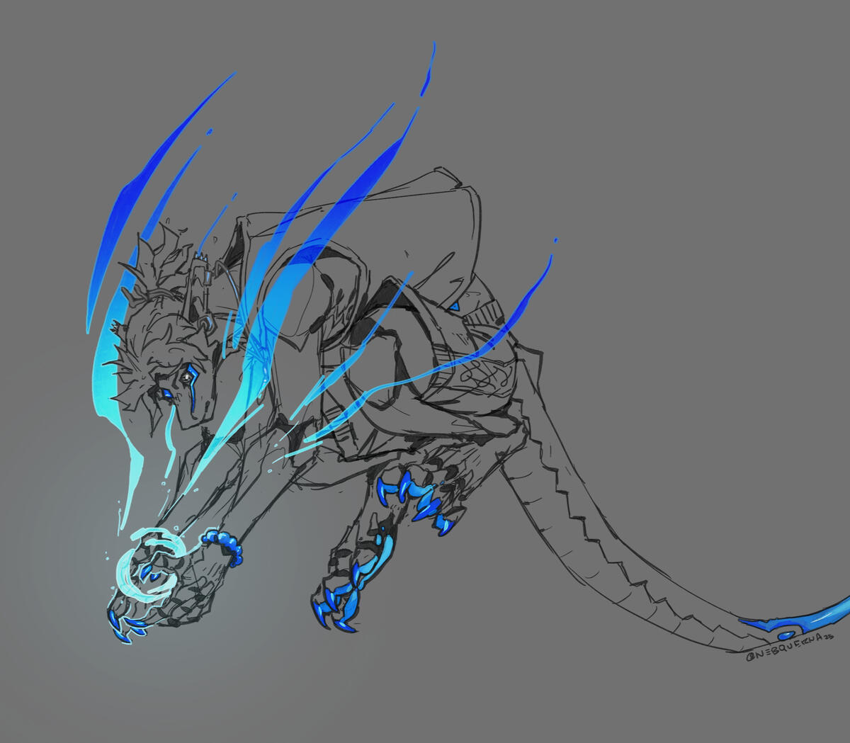 Example of a bw/sketch