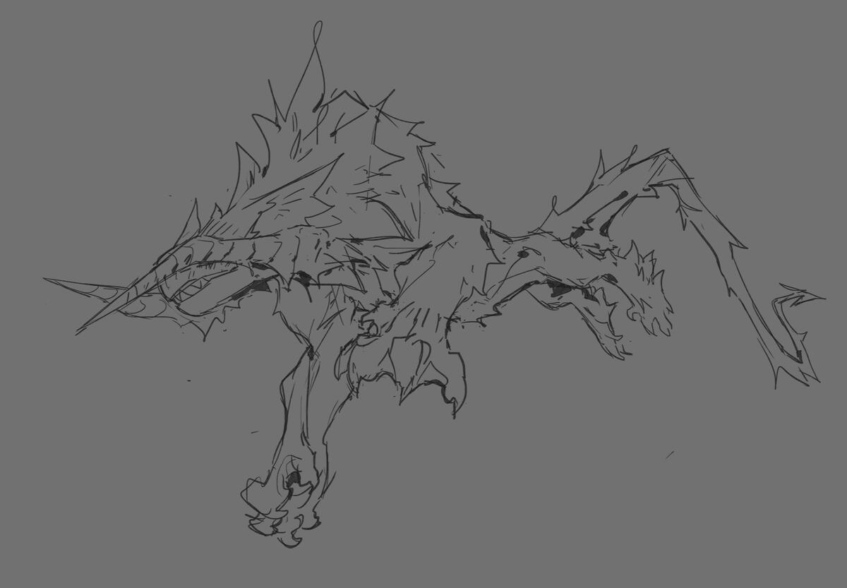 Example of a bw/sketch